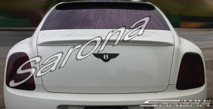 Custom Bentley Flying Spur Roof Wing  Sedan (2004 - 2013) - $370.00 (Manufacturer Sarona, Part #BT-001-RW)